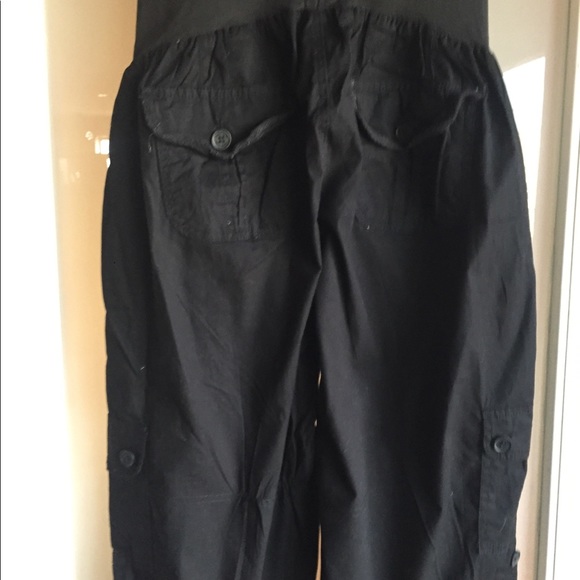 Maternity cargo capris - Picture 4 of 6